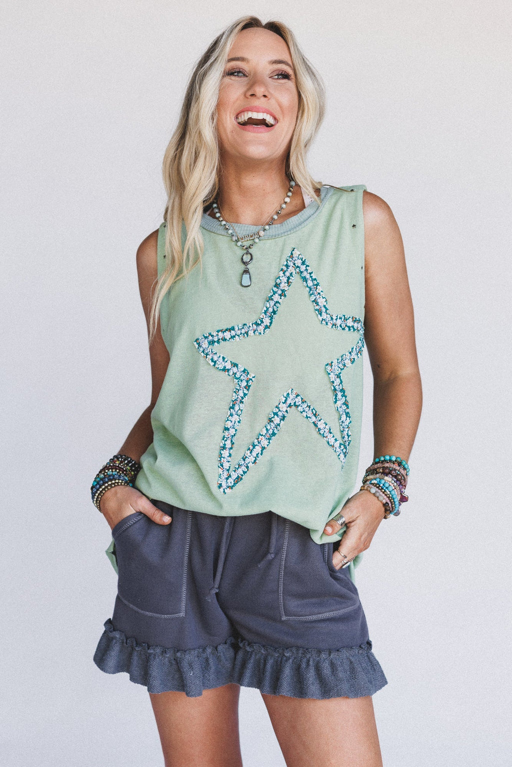 The Nest Beachline Textured Shorts - Charcoal