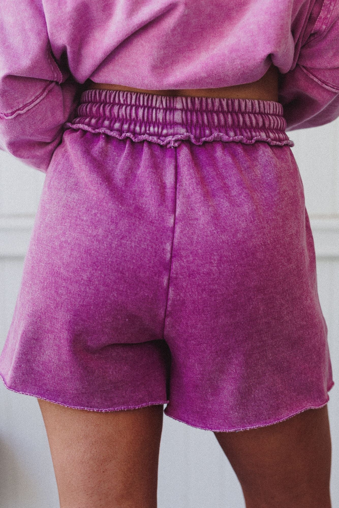 Wildflower Wanderer Shorts - Plum